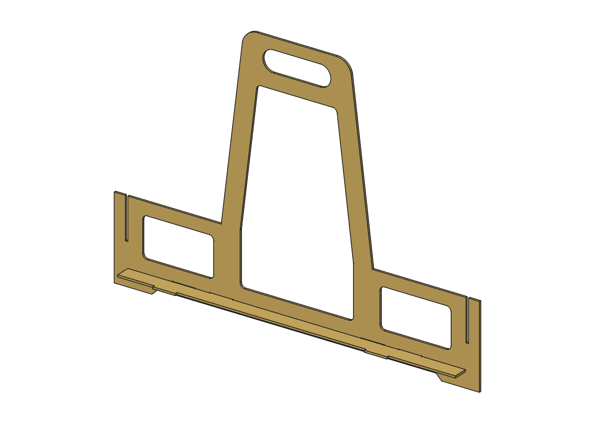 Camp Kit Caddy, 22 in, assembly step 1