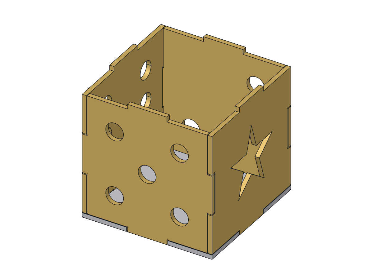 Lone Star Steel Die, 4 in, assembly step 2