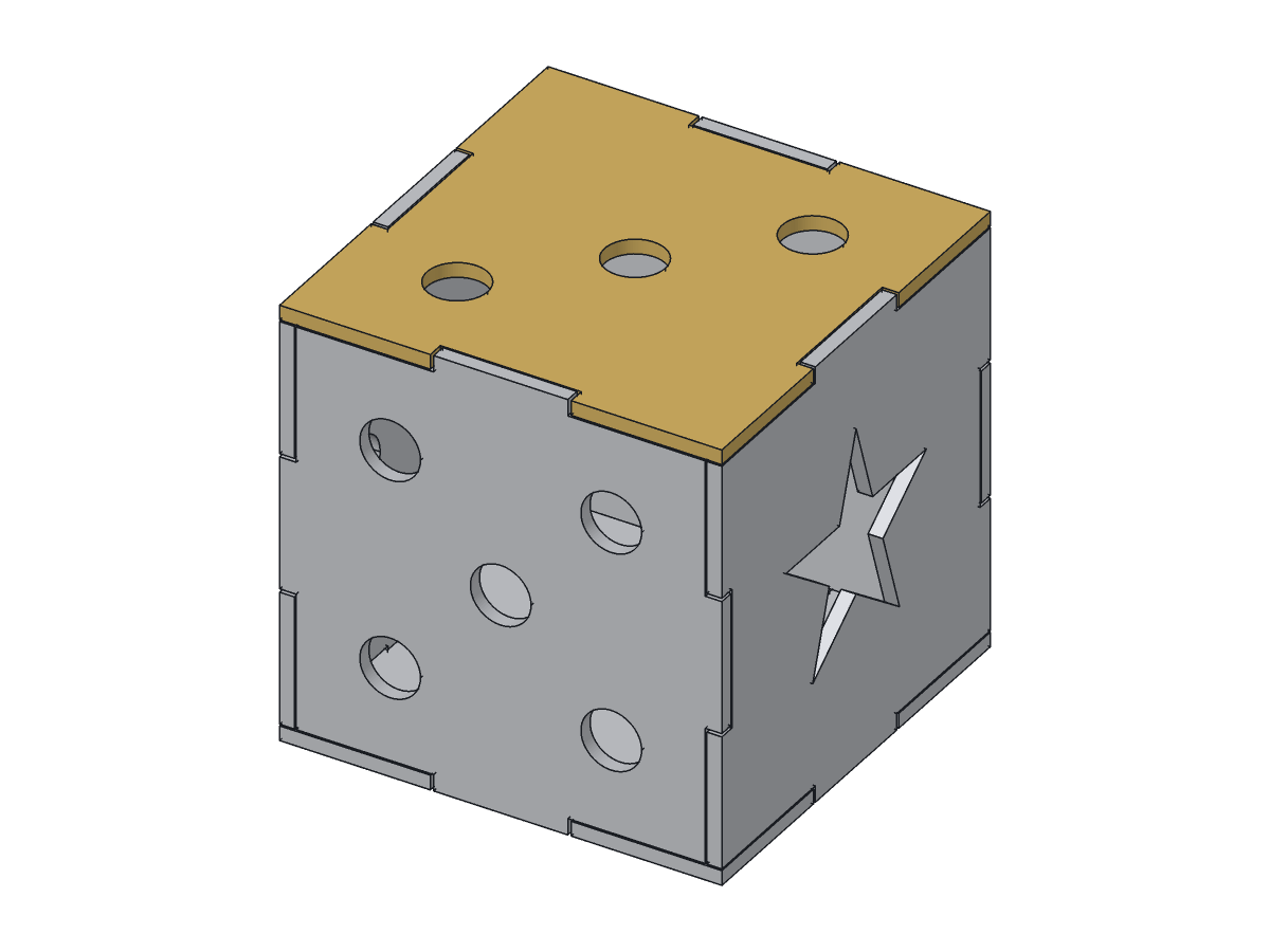 Lone Star Steel Die, 4 in, assembly step 3