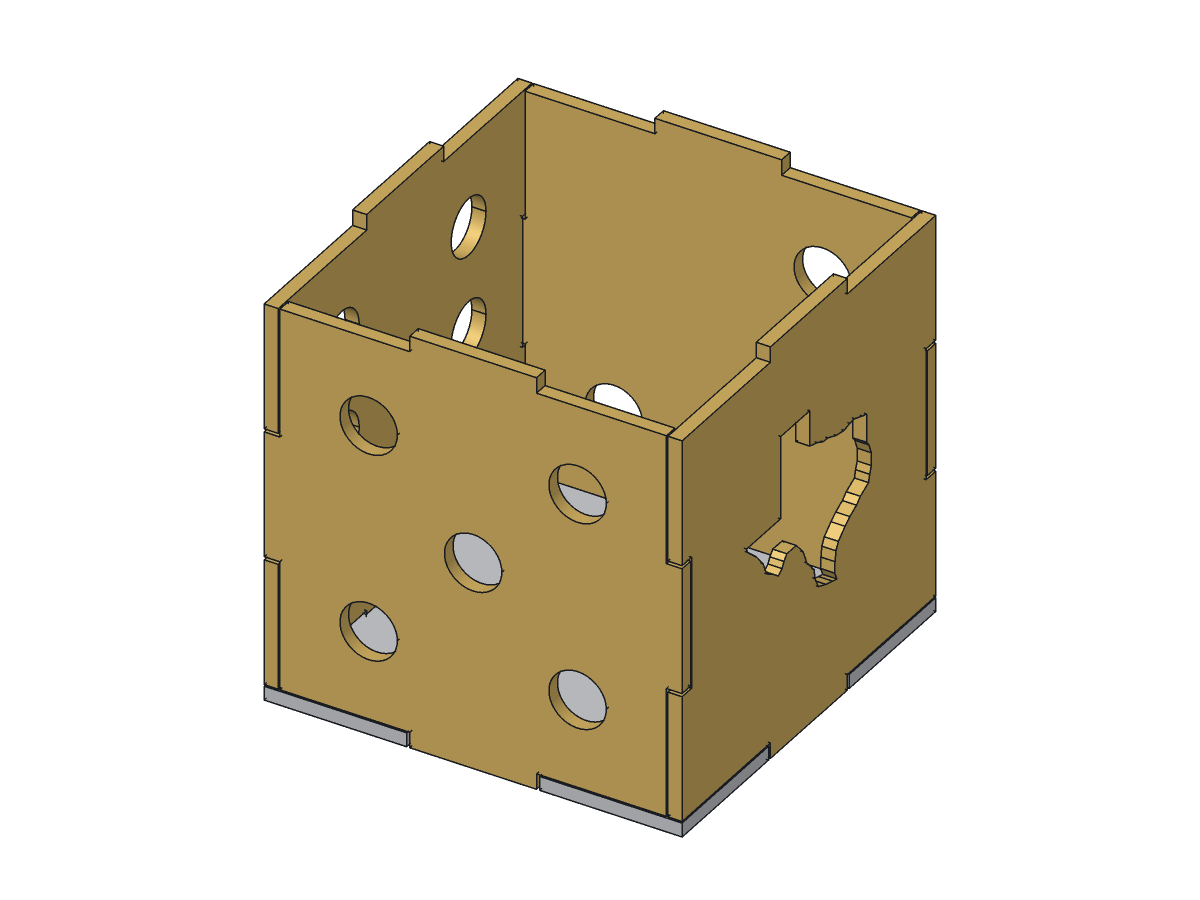 Texas Steel Die, 4 in, assembly step 2