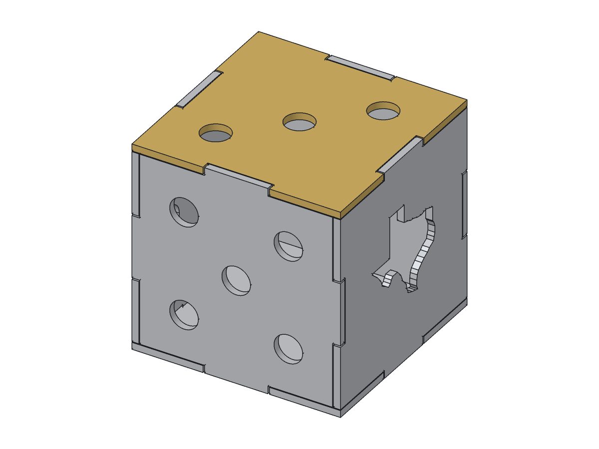 Texas Steel Die, 4 in, assembly step 3