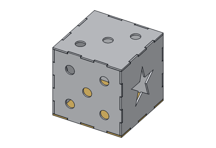 Die face 4 (DIE6-04) highlighted in the assembled Lone Star Steel Die, 6 in