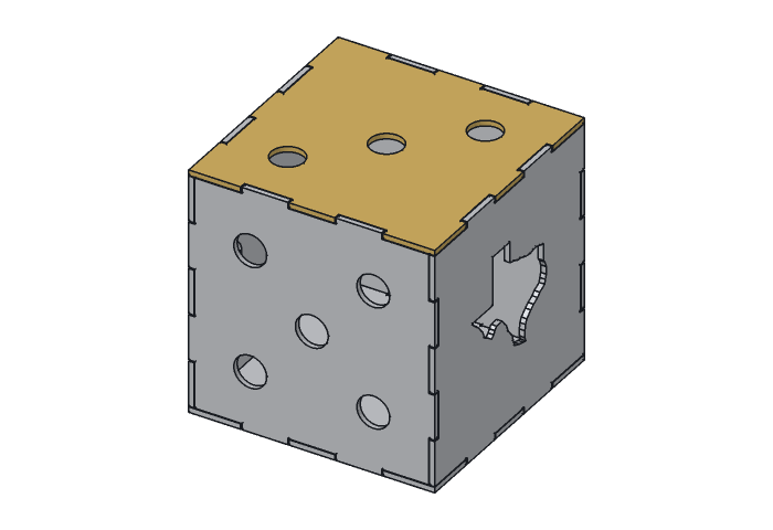 Die face 3 (DIE6T-03) highlighted in the assembled Texas Steel Die, 6 in