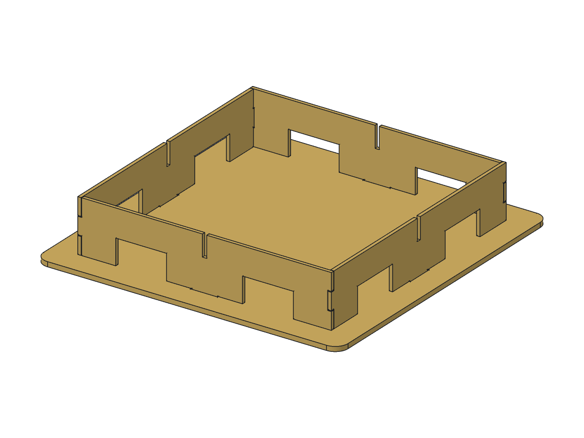 Mountain Rocket Griddle and Pot Skirt, 12 in, assembly step 2