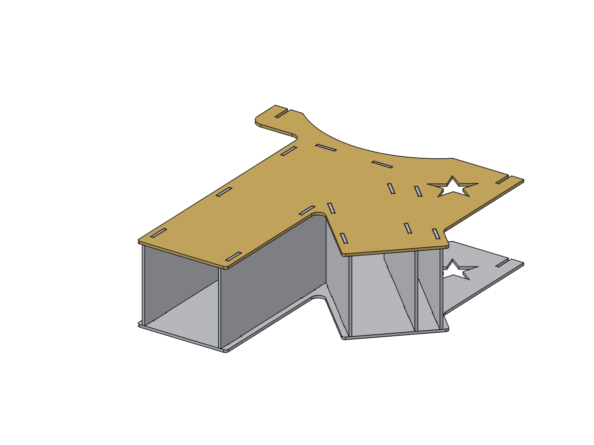 Lone Star Rocket Stove, 4 in, assembly step 4