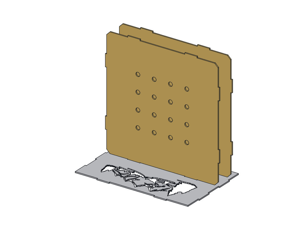 Mountain S'mores Pit, 14 in, assembly step 2