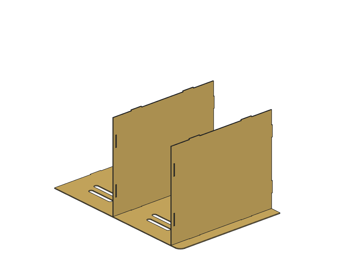 Arc Weld Cart, 30 in, assembly step 1