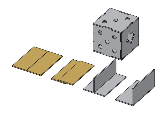Practice plate (WS4T-01) highlighted in the assembled Weld Starter Kit with Texas Die