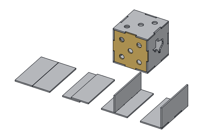 Die face 5 (WS4T-15) highlighted in the assembled Weld Starter Kit with Texas Die