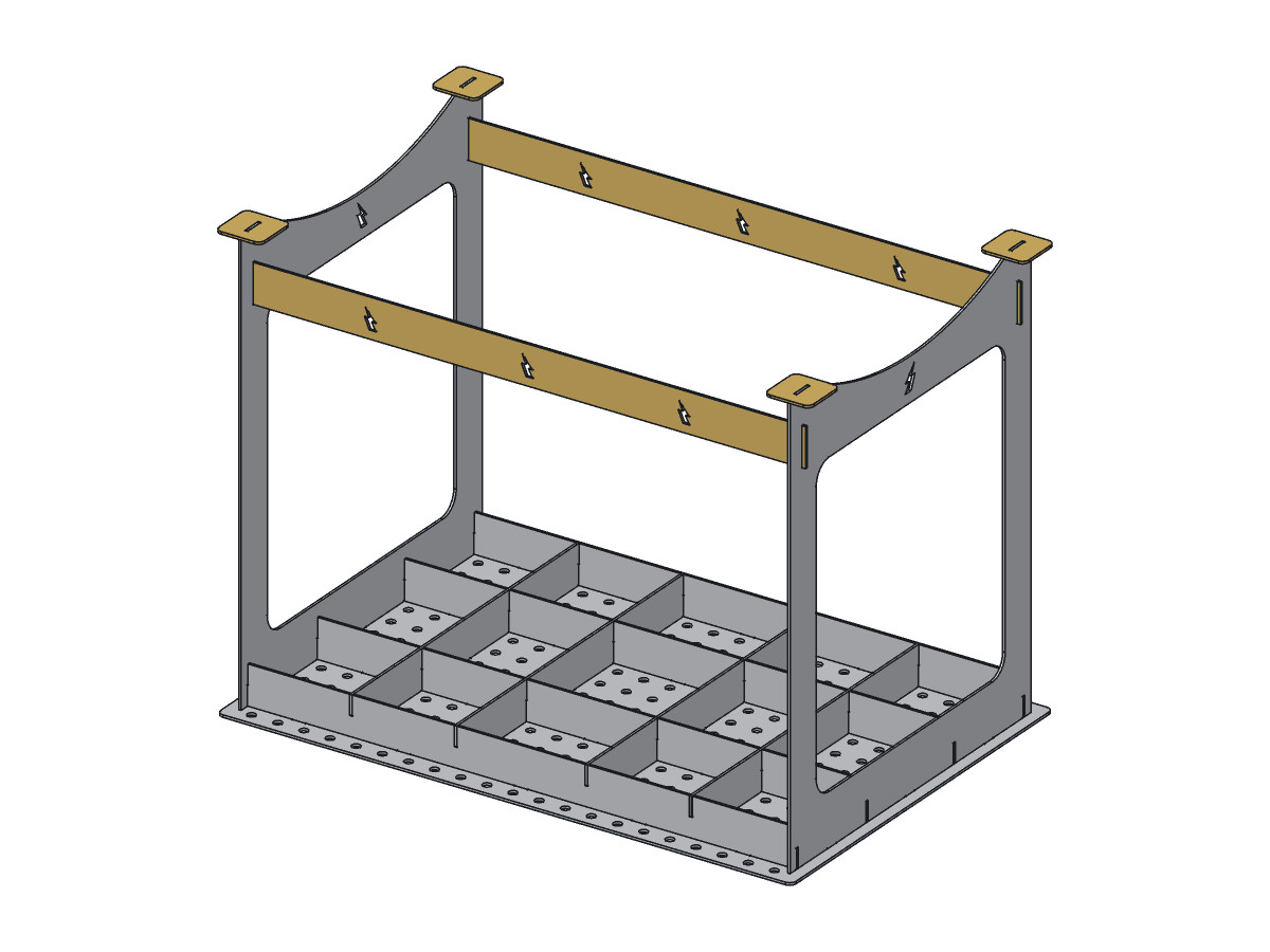 Arc Weld Table, 30 x 44 in, assembly step 5