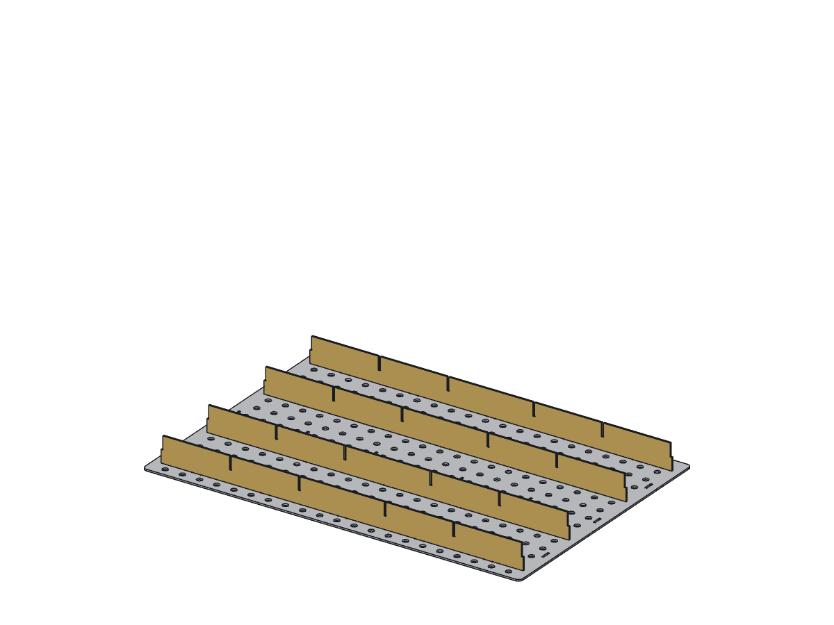 Lone Star Weld Table, 30 x 44 in, assembly step 2