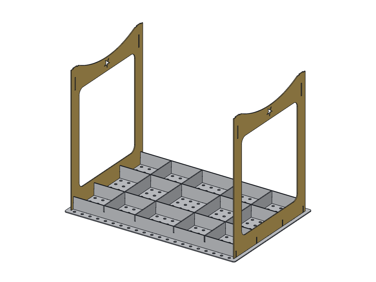 Lone Star Weld Table, 30 x 44 in, assembly step 4